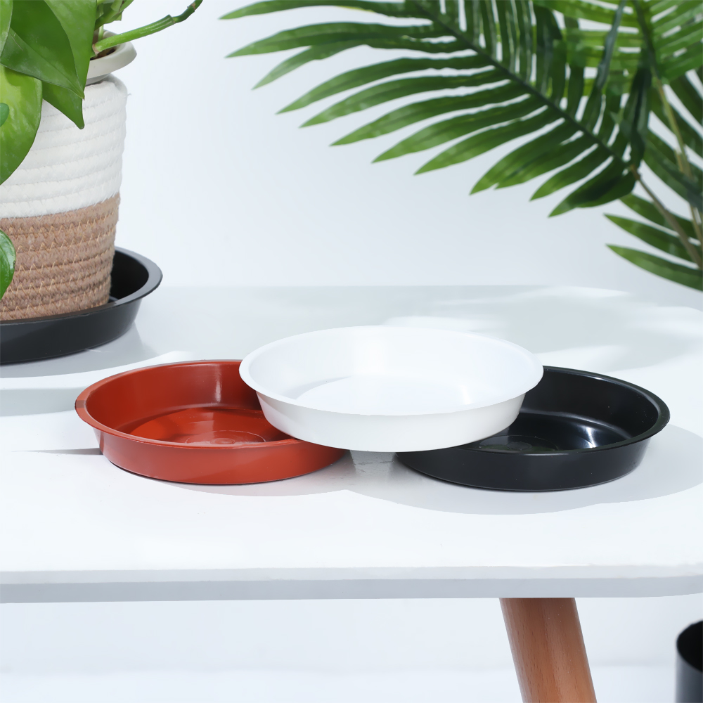 Drip Tray Saucer - 3 шт., пластиковые подносы для растений