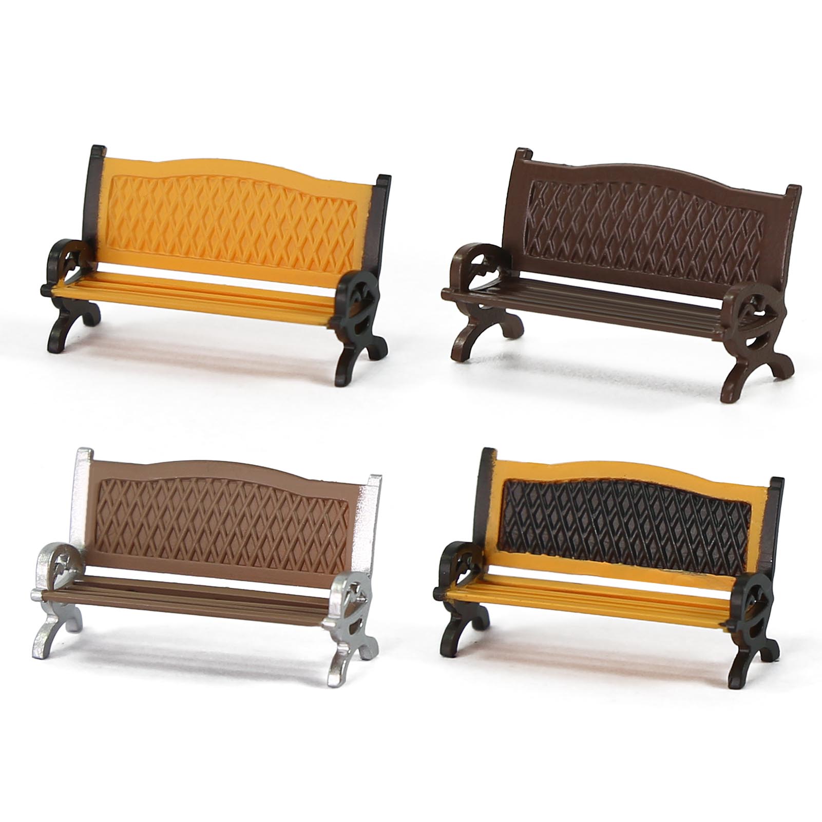 Evemodel 12 шт., масштаб HO 1: – обзор и цена Bonsai Garden Bench