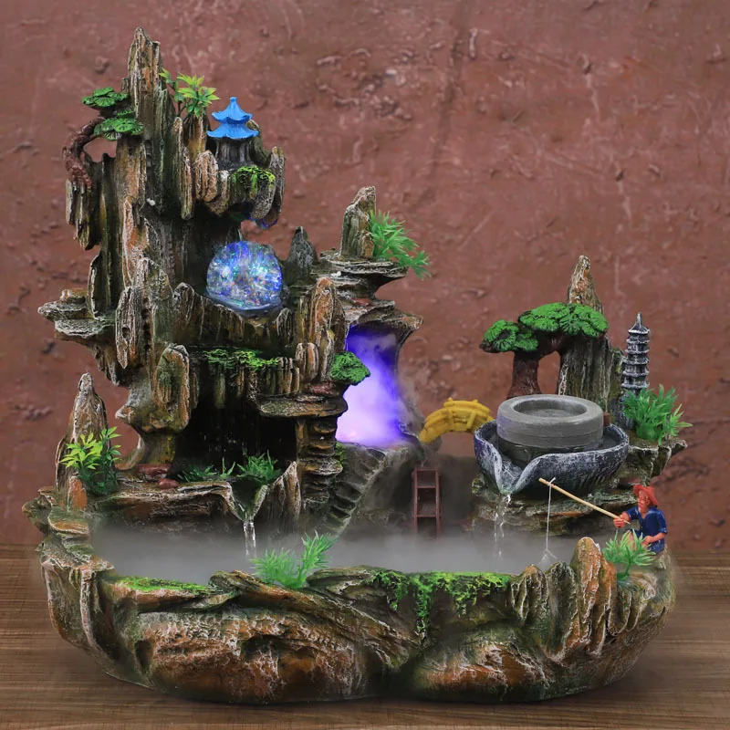 Фонтан с видом на гору, рокари – обзор и цена Bonsai Garden Fountain