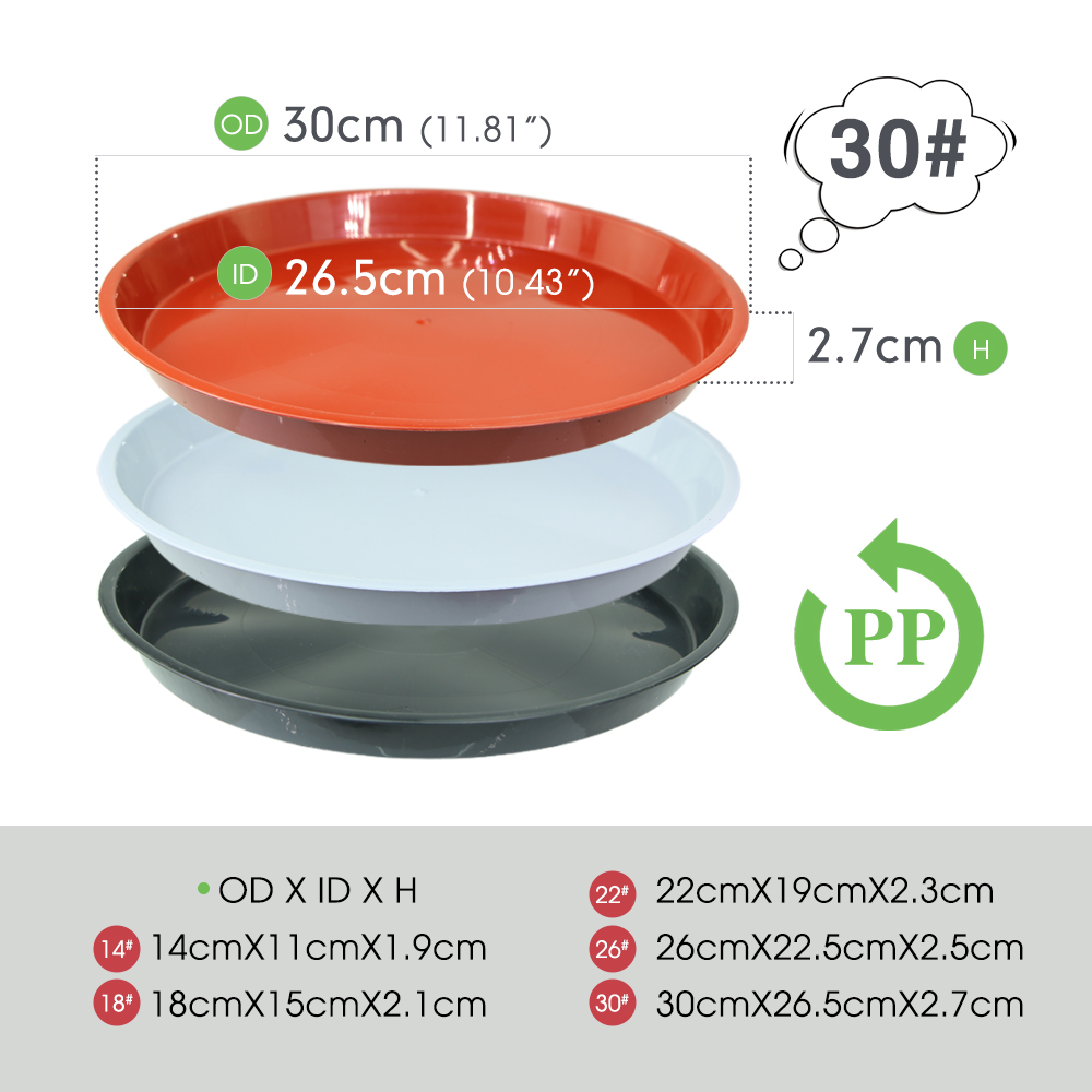 3-5 шт. прочная пластиковая та – обзор и цена Drip Tray Saucer