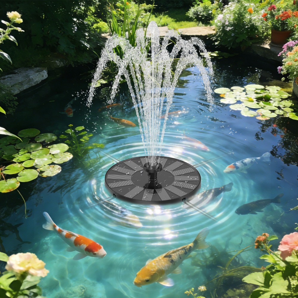 Новый солнечный фонтан 1.4 Вт, – обзор и цена Bonsai Garden Fountain