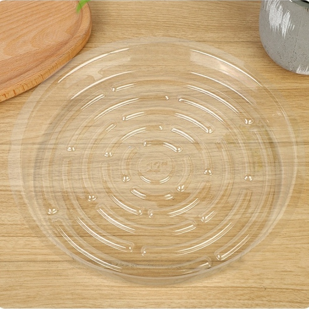 Прозрачные поддоны для цветочн – обзор и цена Drip Tray Saucer